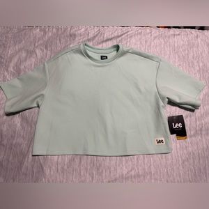 Lee cropped shirt